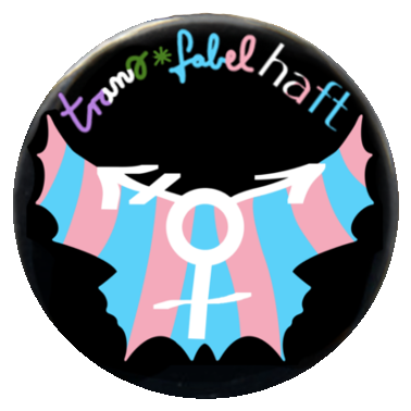 Schmetterling mit All-Gender-Symbol (Bild für) Schmetterling mit All-Gender-Symbol